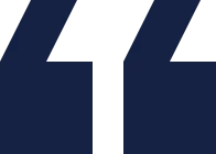 Dark blue quote marks illustration